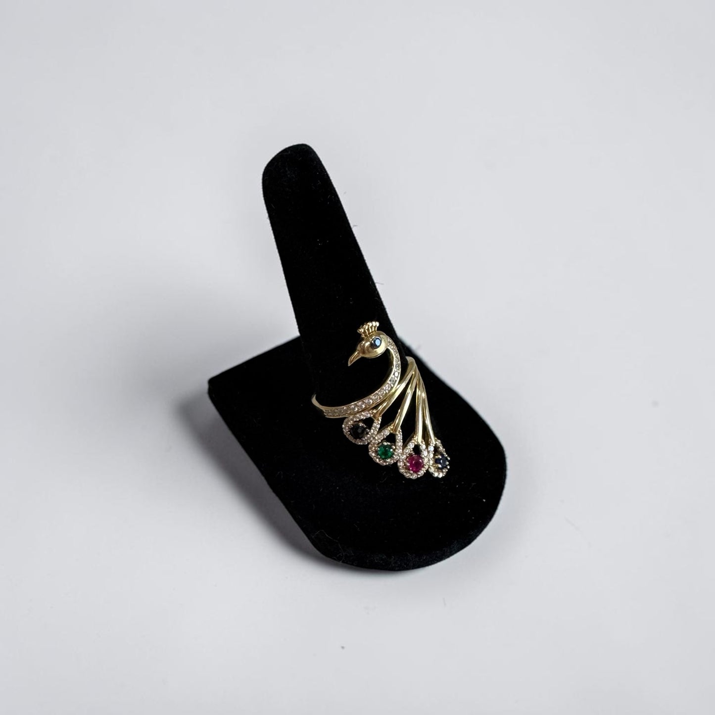 Peacock ring size 8
