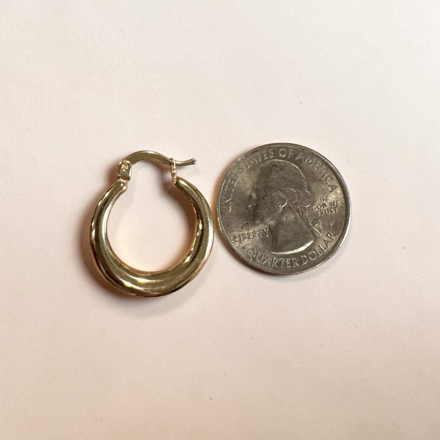 14K Hoops earrings