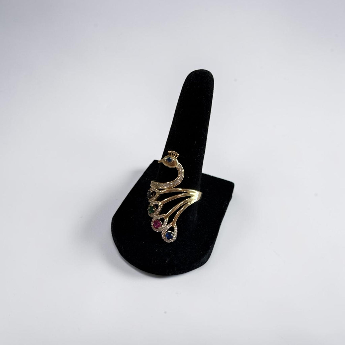 Peacock ring size 8