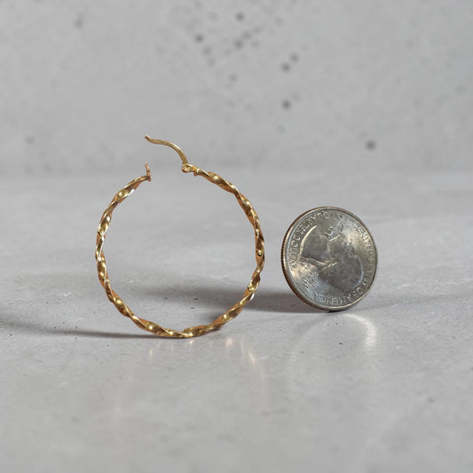 10K earrings hoops
