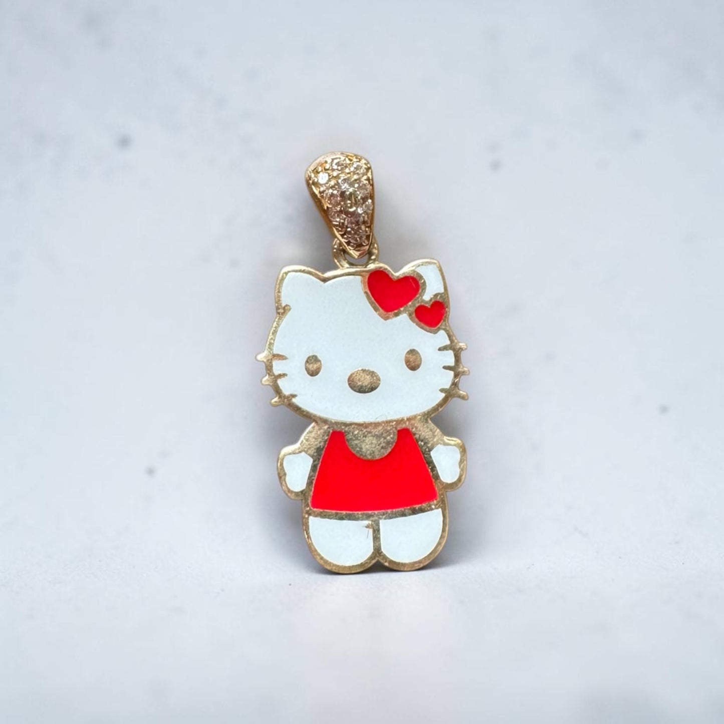 14K Hello Kitty pendat